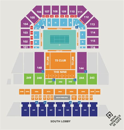 Football 72 Club Seats. . Miami open seating chart 2023
